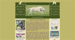 Desktop Screenshot of longleashonlife.com