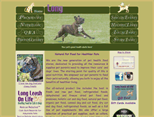 Tablet Screenshot of longleashonlife.com